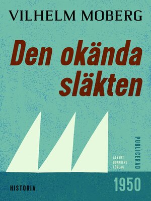 cover image of Den okända släkten